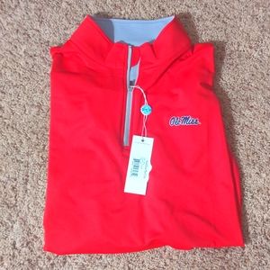 Ole Miss Quarter Zip Mens Size XXL